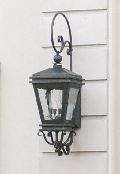Tuscany style iron lanterns