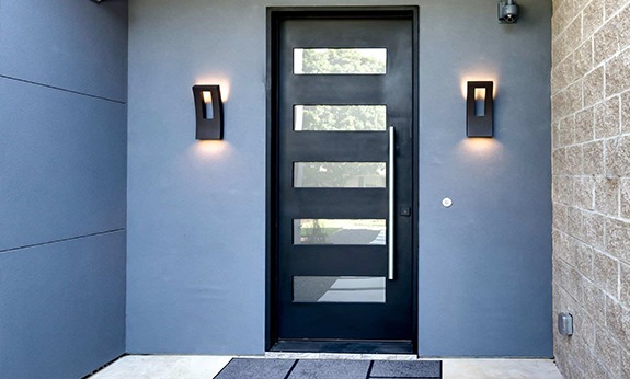 Front door installed by Adoorign Designs