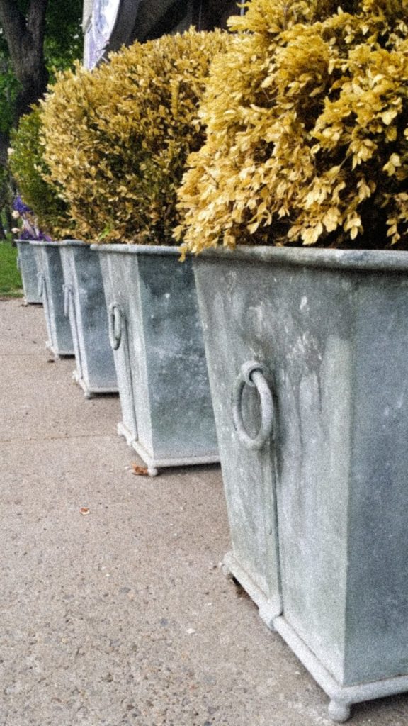 concrete square planters 