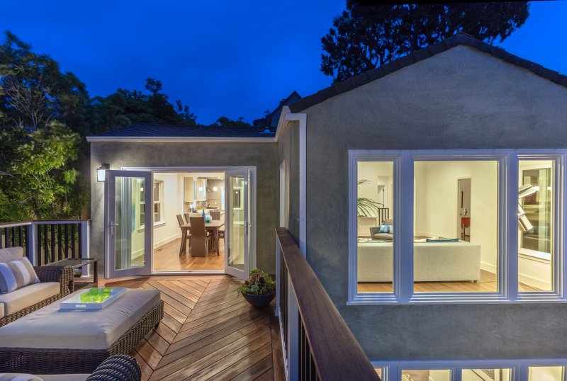 home with French doors