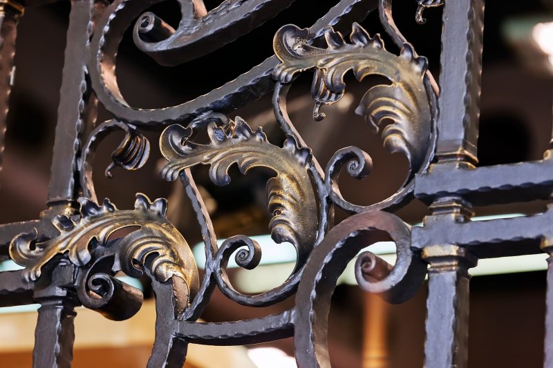 wrought iron 