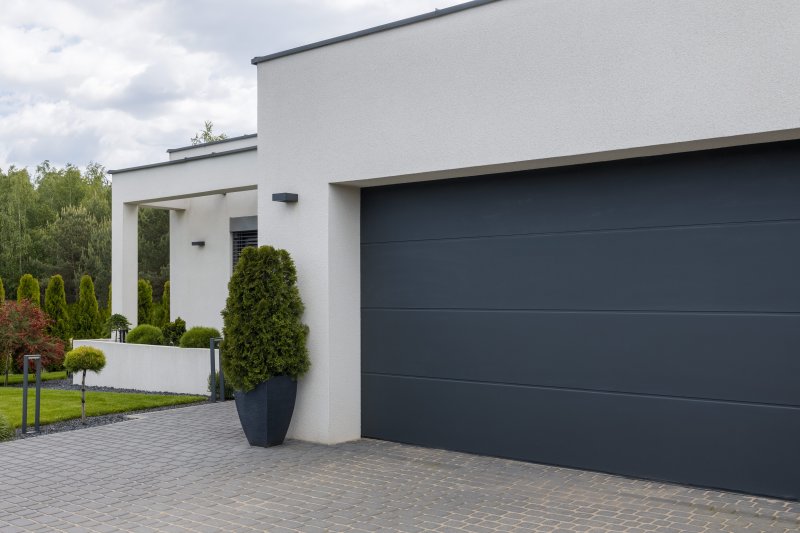 iron garage door 