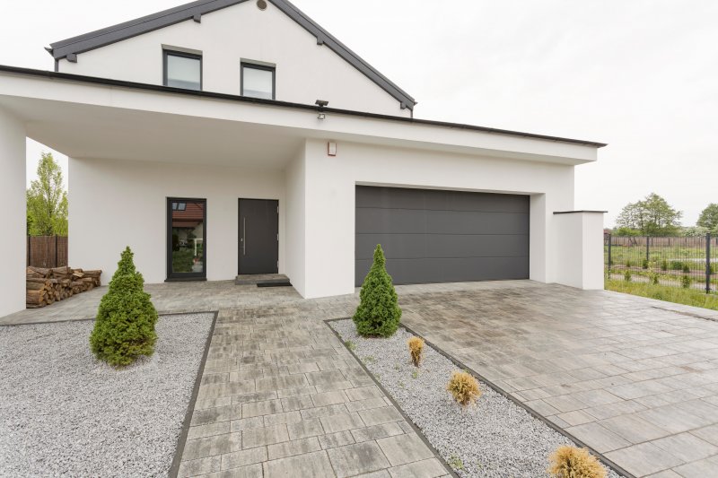 a residential garage door 