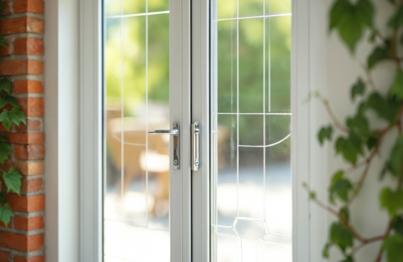 house with double doors 